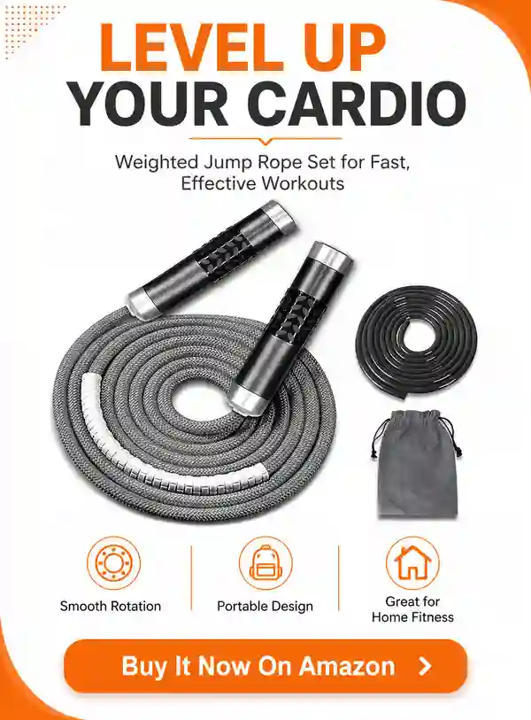Weighted Jump Rope Workout Set