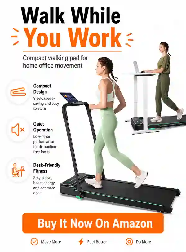 Under Desk Walking Treadmill