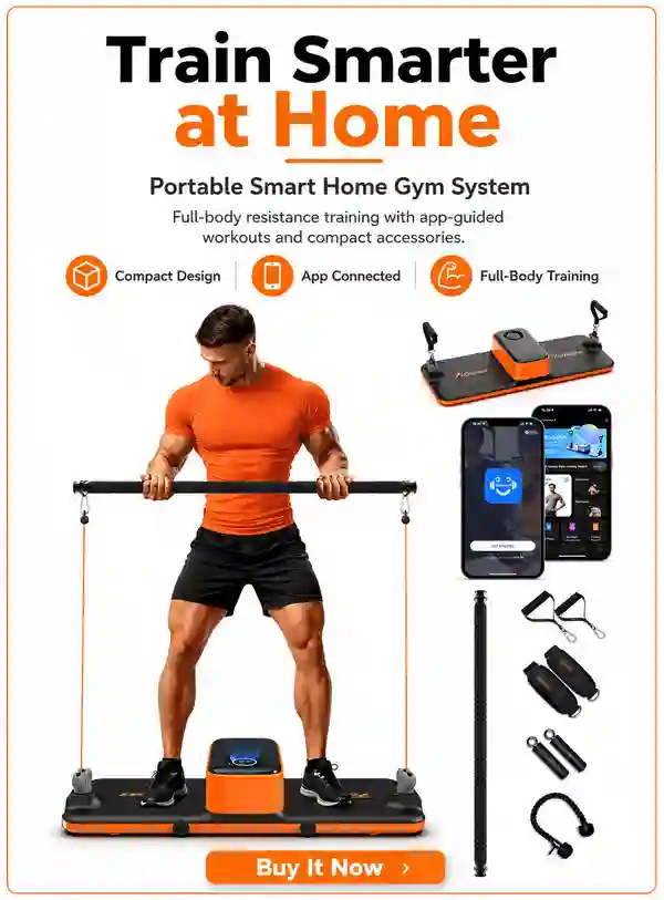 Portable Smart Home Gym Cable System