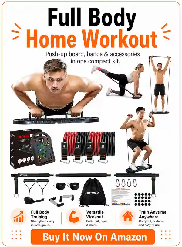 Push Up Board Home Workout Kit