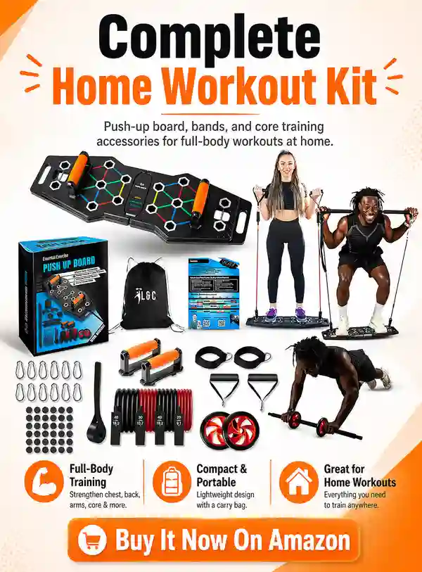 Push Up Board Home Workout Kit